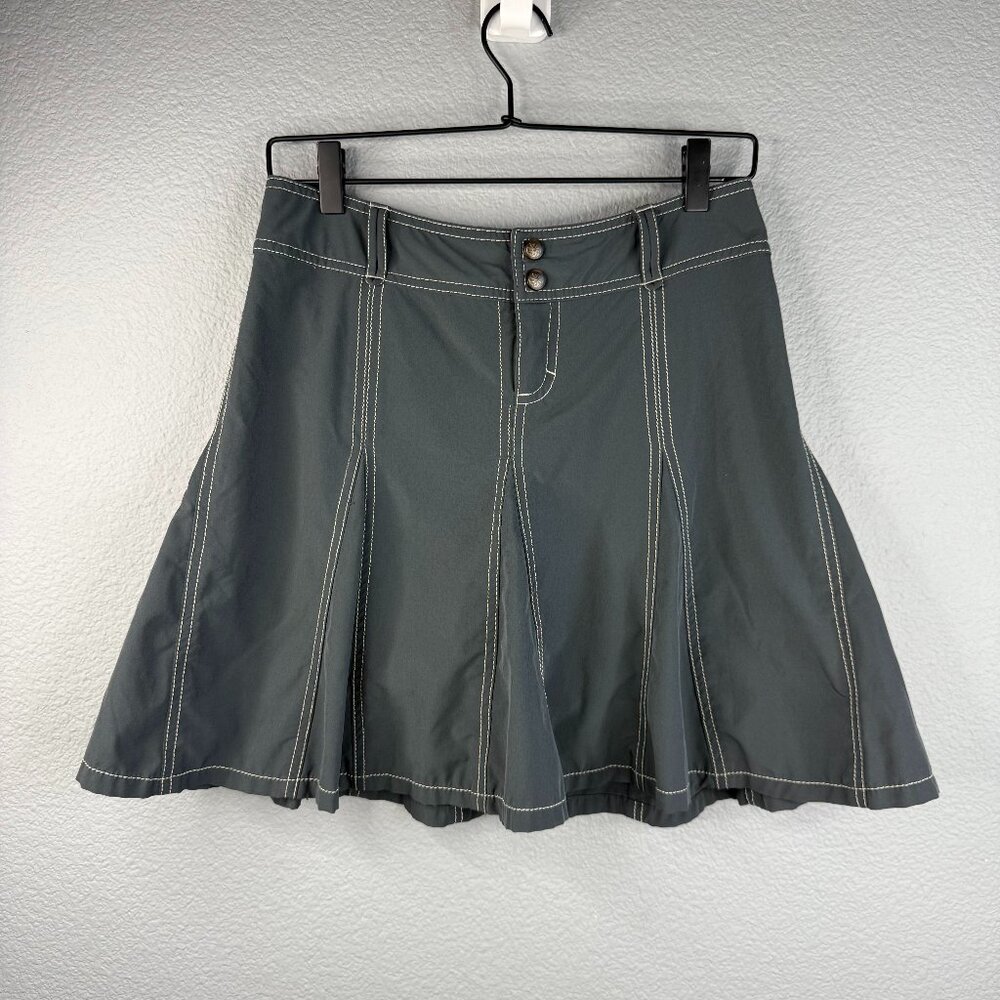 Athleta Grey & Purple Skort With Seams